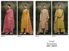 Yennoha 3811 By Ganga Premium Cotton Satin Solid Top Bottom With Dupatta Whiolesalers In Delhi